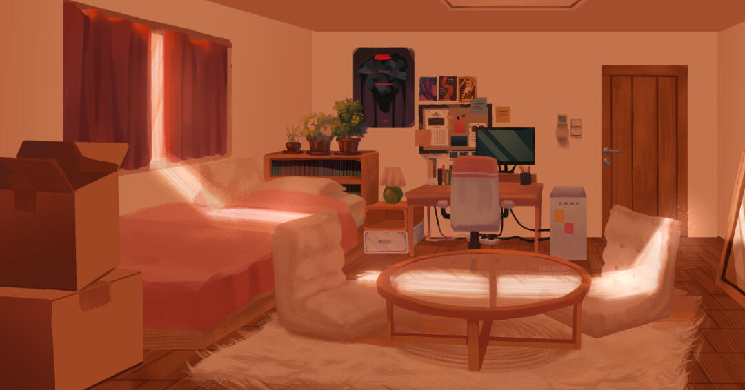 AGTUW - Hara&#39;s Bedroom