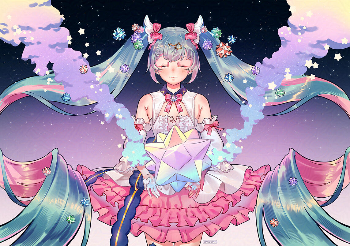 MIKU EXPO 10th Anniversary Illustration Contest Submission 2023